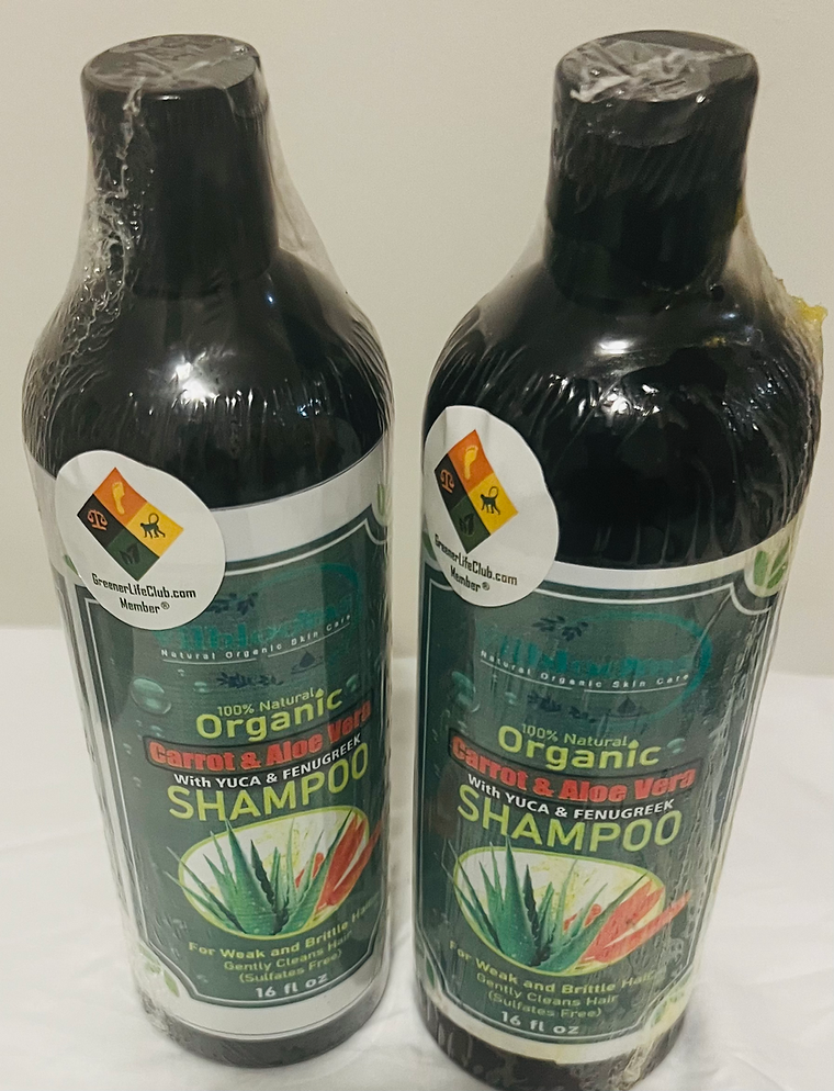 Carrot & Aloe Vera Shampoo